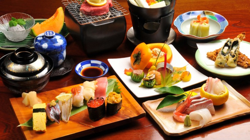 点击大图看下一张：美味的寿司图片