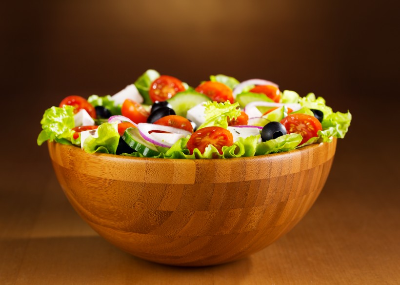 点击大图看下一张：美味的蔬菜沙拉图片