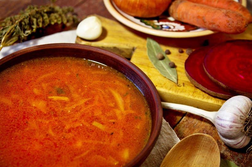 点击大图看下一张：美味的营养汤图片