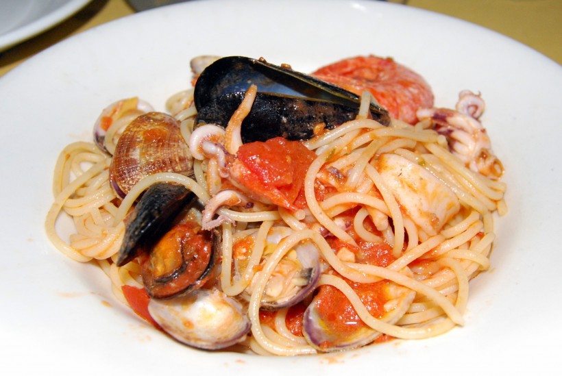 点击大图看下一张：美味的意大利面图片