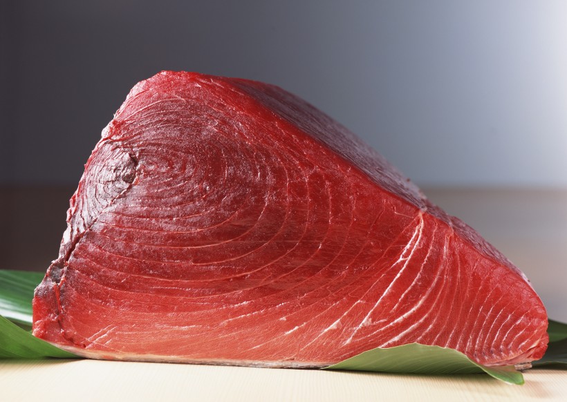 点击大图看下一张：美味生鱼片图片