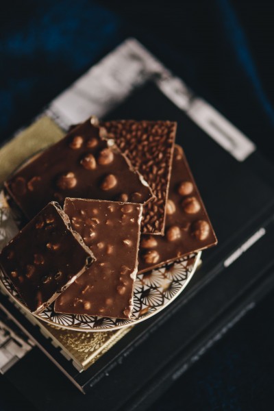 点击大图看下一张：美味的巧克力饼干图片