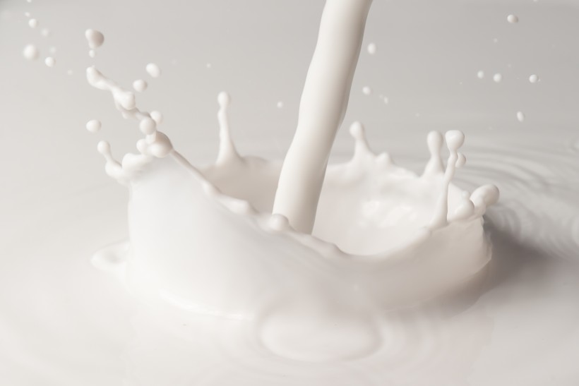 点击大图看下一张：飞溅的牛奶图片