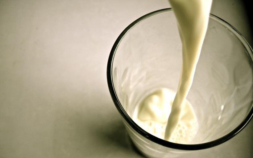 点击大图看下一张：美味营养的牛奶图片