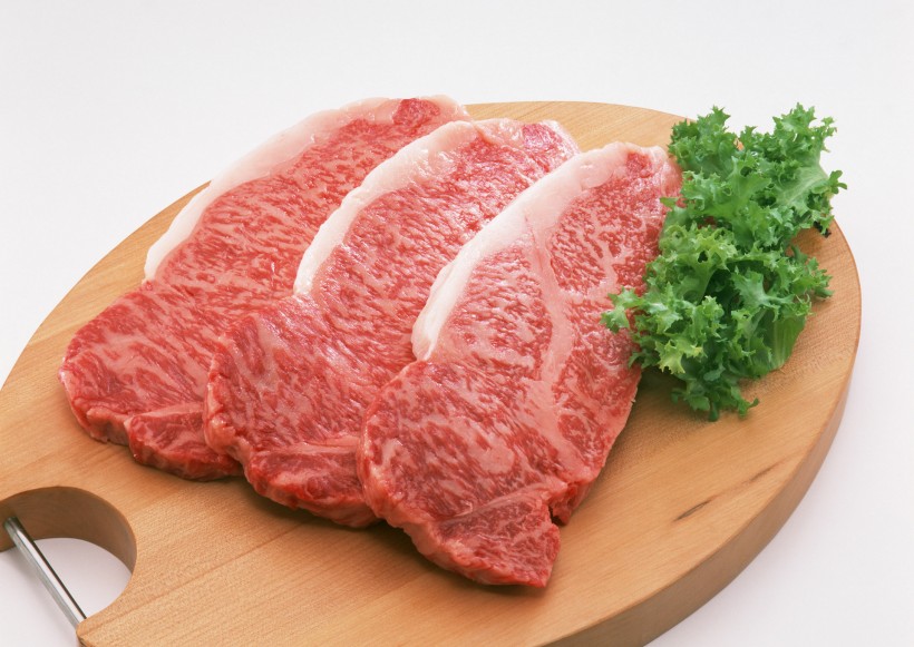点击大图看下一张：生鲜牛肉图片