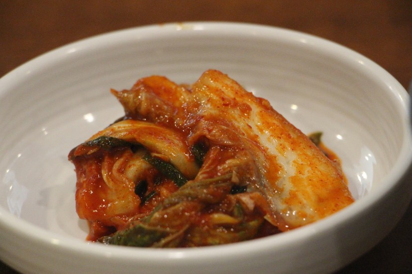 点击大图看下一张：酸辣的美味韩国泡菜图片