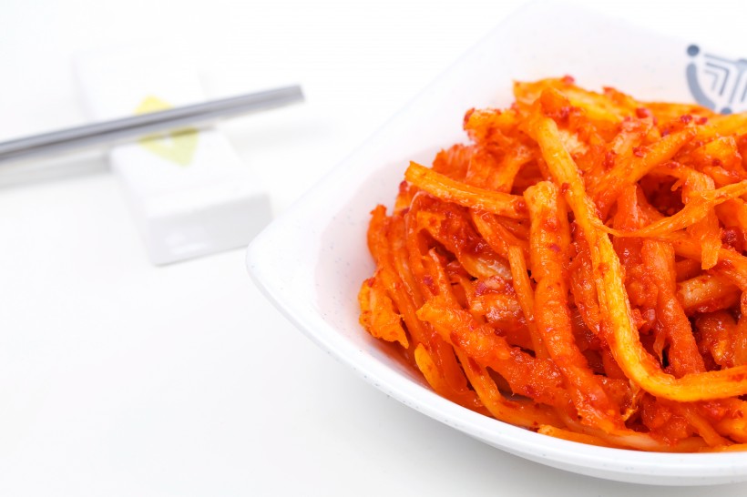点击大图看下一张：香辣的韩国泡菜图片