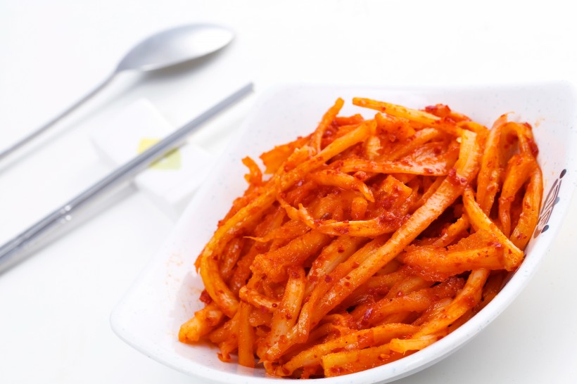 点击大图看下一张：香辣的韩国泡菜图片