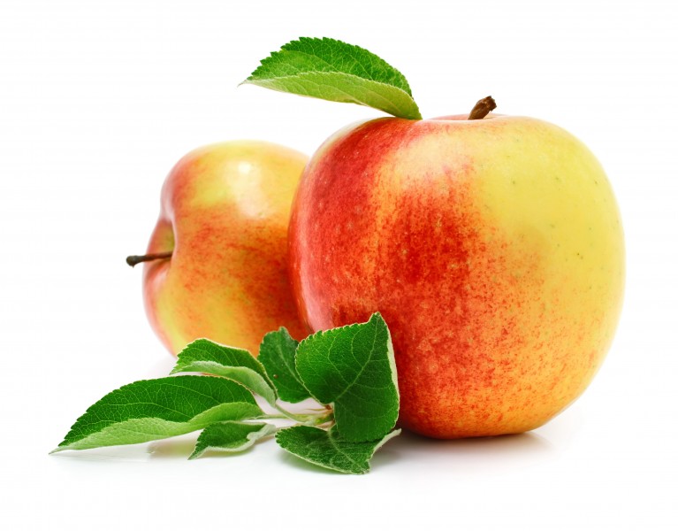 点击大图看下一张：酸甜可口的大苹果图片