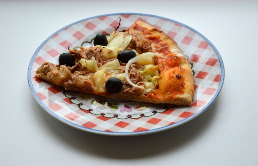 点击大图看下一张：好吃的披萨图片