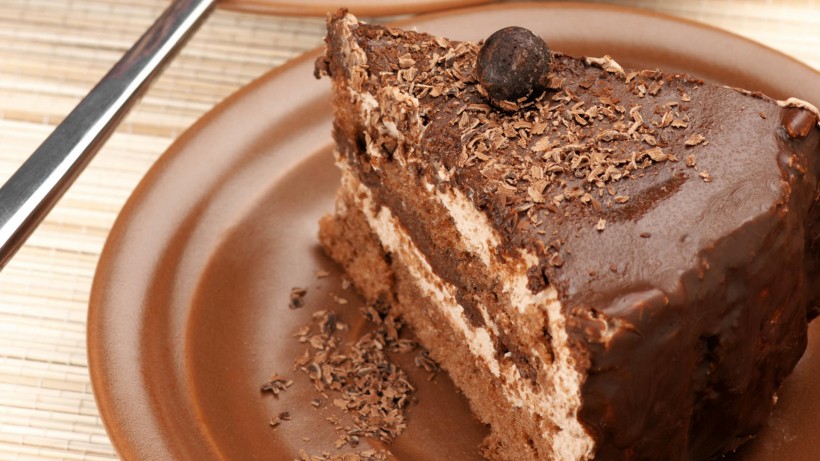 点击大图看下一张：巧克力蛋糕图片