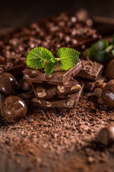 点击大图看下一张：巧克力和可可粉图片