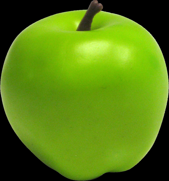 点击大图看下一张：青苹果透明背景PNG图片