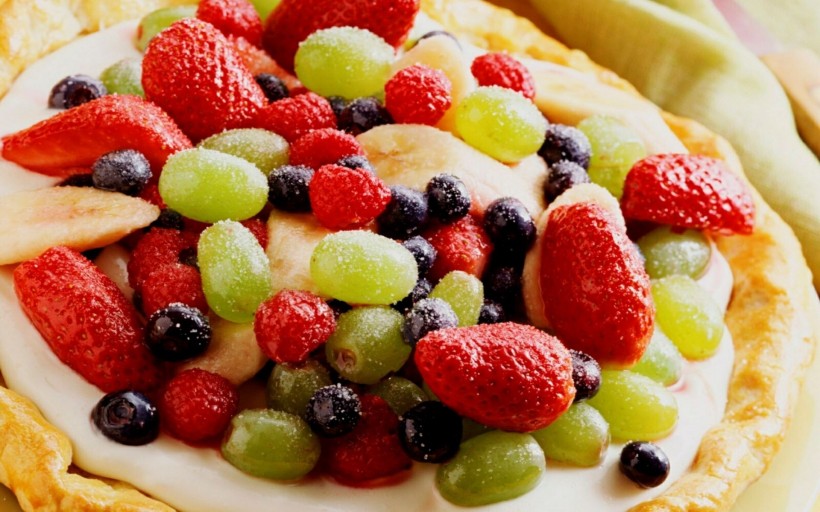 点击大图看下一张：营养的水果沙拉图片