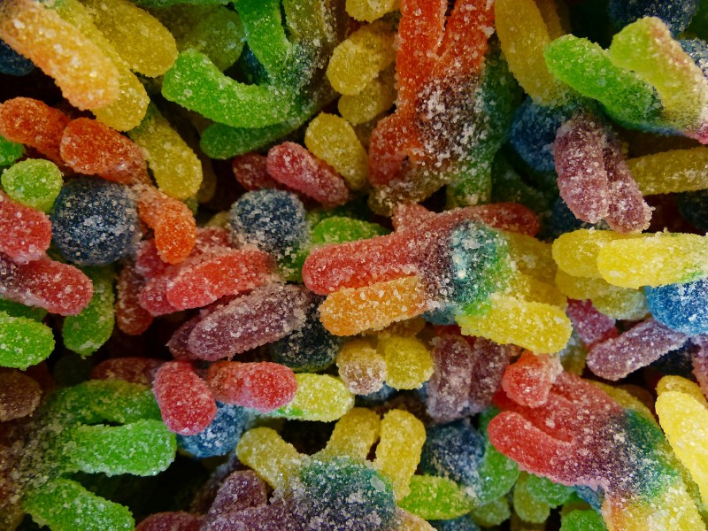 点击大图看下一张：色彩缤纷的糖果图片