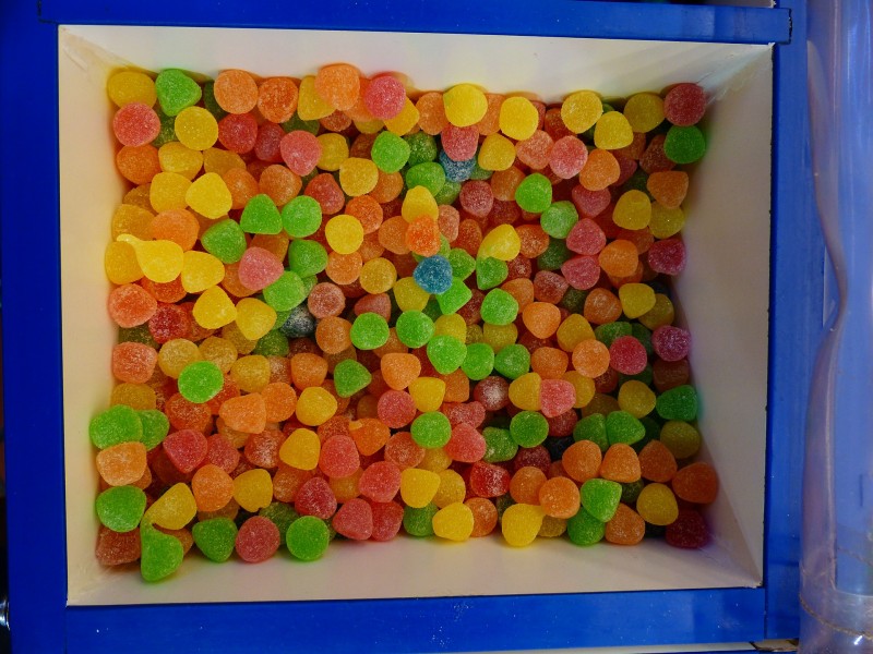 点击大图看下一张：色彩缤纷的糖果图片