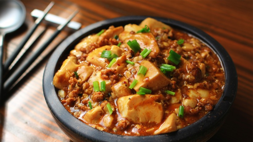 点击大图看下一张：好吃的砂锅豆腐图片