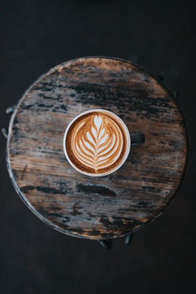 点击大图看下一张：神奇的咖啡拉花的图片