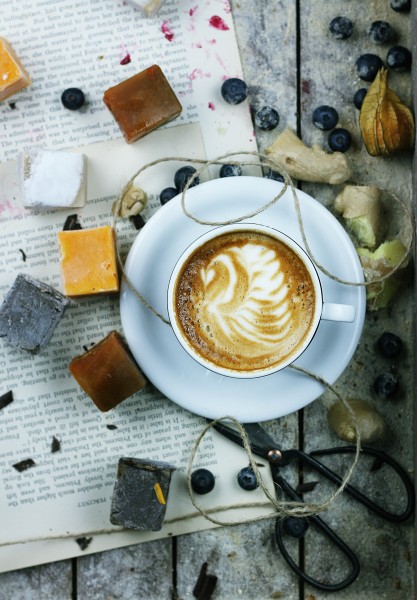 点击大图看下一张：神奇的咖啡拉花的图片