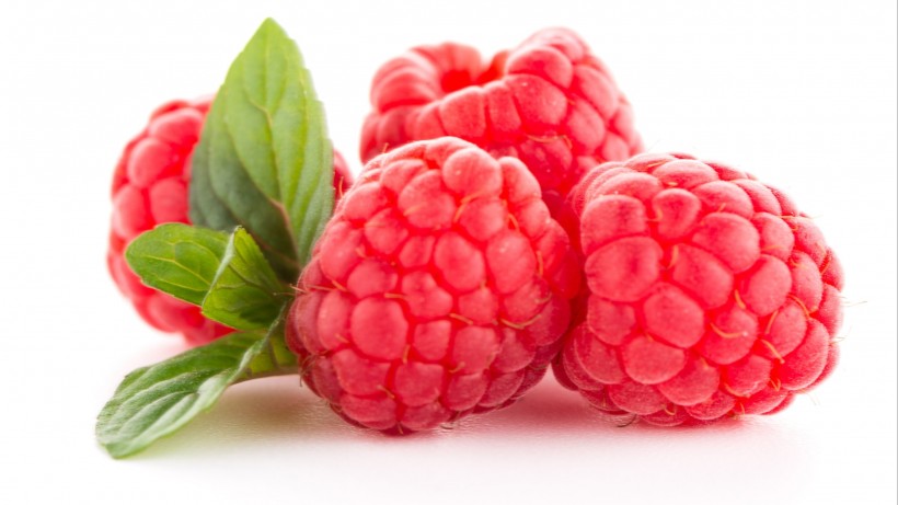 点击大图看下一张：酸酸甜甜的树莓图片