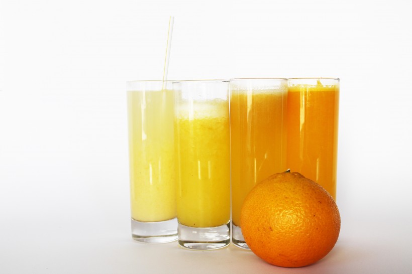 点击大图看下一张：酸甜可口的橙汁图片