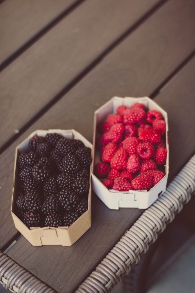 点击大图看下一张：酸甜可口的树莓图片