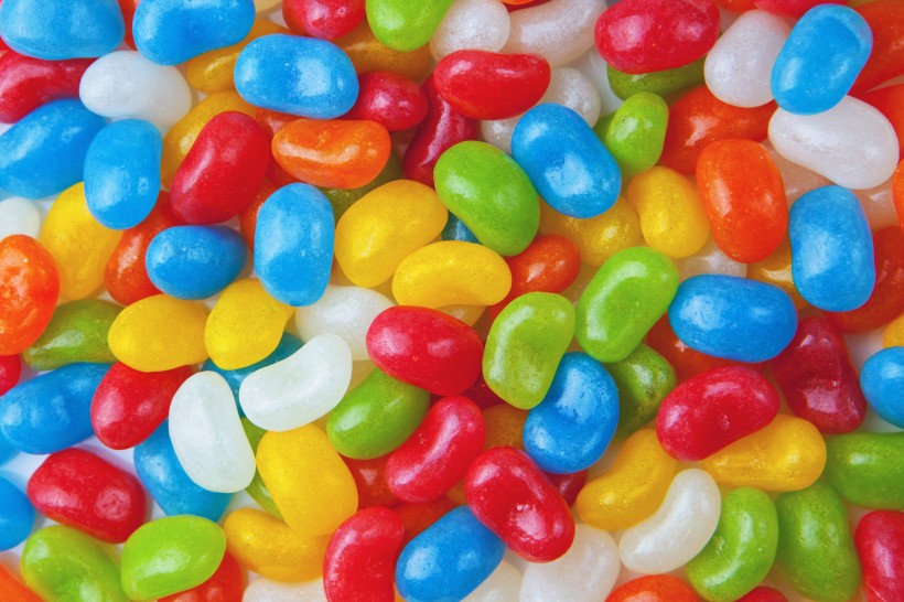 点击大图看下一张：色彩斑斓的糖果图片
