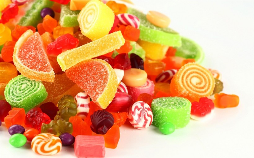点击大图看下一张：五彩缤纷的糖果图片