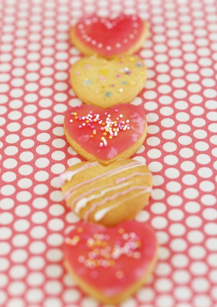 点击大图看下一张：心形糖果图片