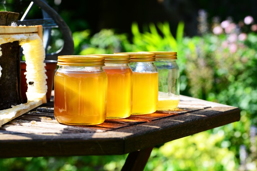 点击大图看下一张：天然营养的蜂蜜图片