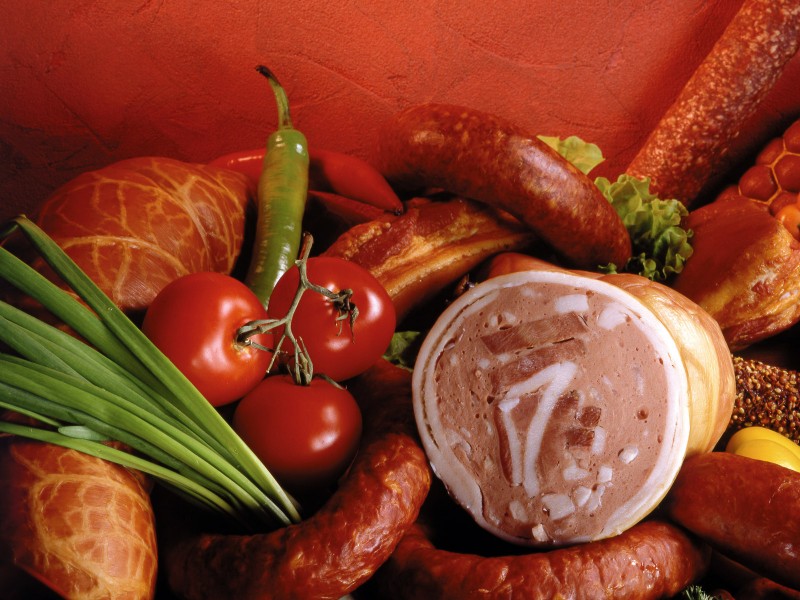 点击大图看下一张：香肠图片