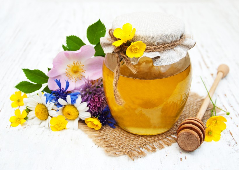 点击大图看下一张：甜甜的蜂蜜图片