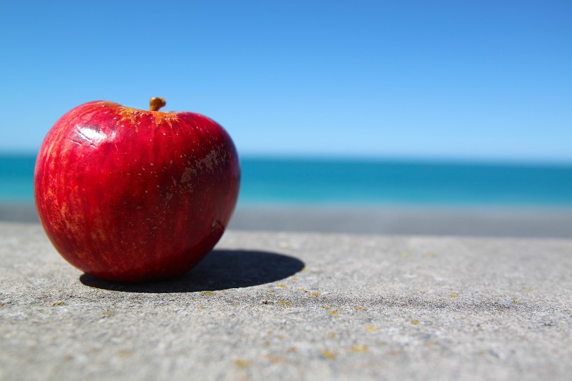点击大图看下一张：香甜的苹果图片