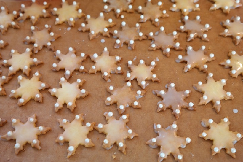 点击大图看下一张：星星饼干图片