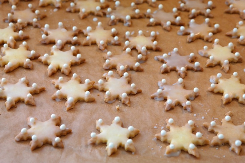 点击大图看下一张：星星饼干图片