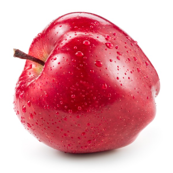 点击大图看下一张：新鲜的红苹果图片