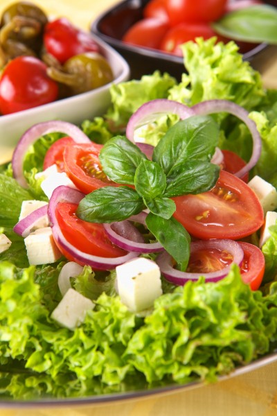 点击大图看下一张：营养蔬菜沙拉图片