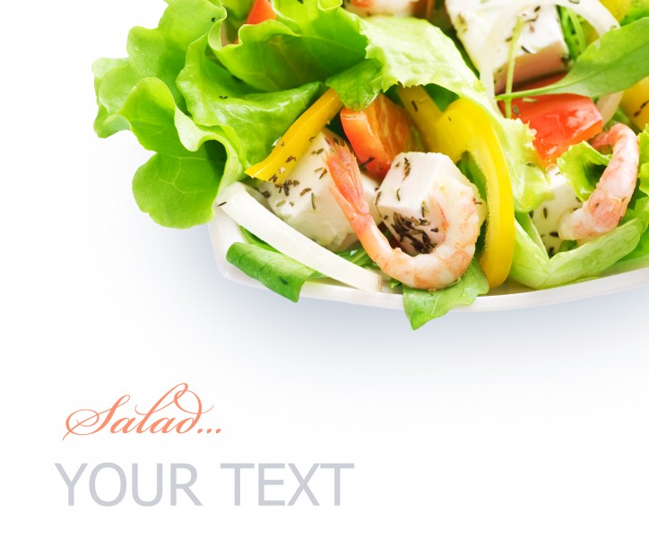 点击大图看下一张：营养蔬菜沙拉图片