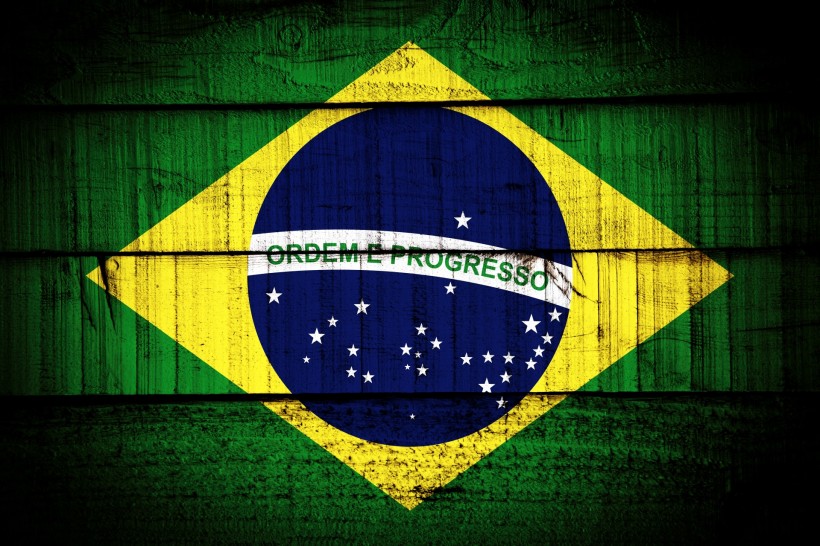 点击大图看下一张：巴西国旗图片