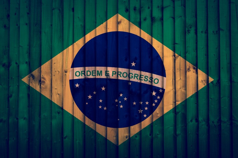 点击大图看下一张：巴西国旗图片