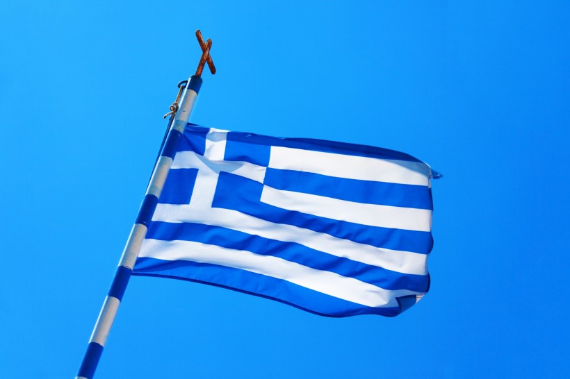 点击大图看下一张：希腊国旗图片