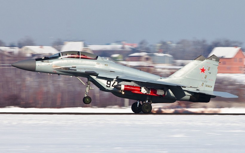 点击大图看下一张：米格-29K舰载机图片