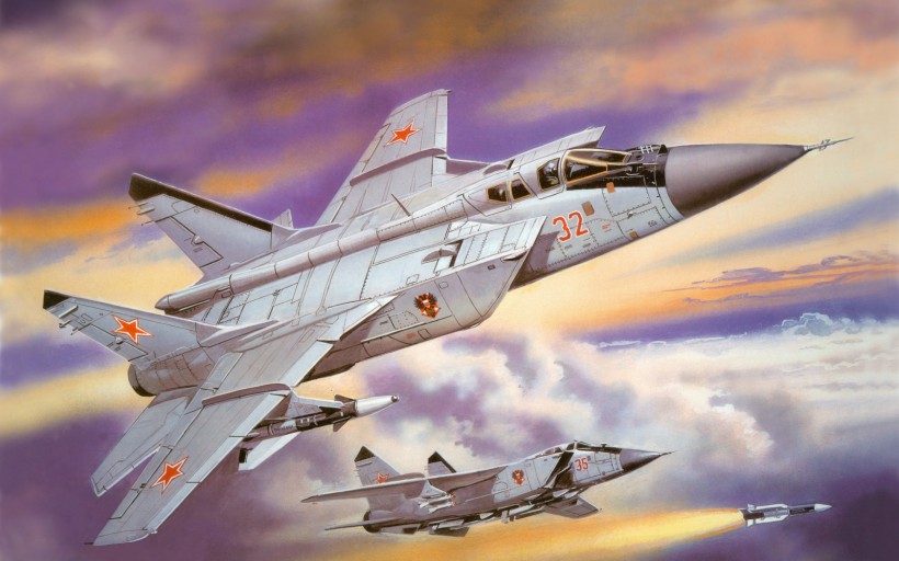 点击大图看下一张：米格-31战斗机图片