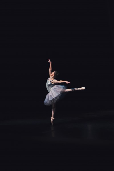 点击大图看下一张：优美的芭蕾舞表演图片