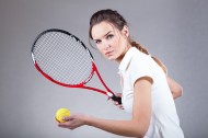 打网球的运动员图片_15张