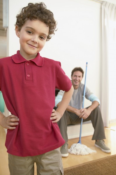 点击大图看下一张：家庭卫生清洁图片