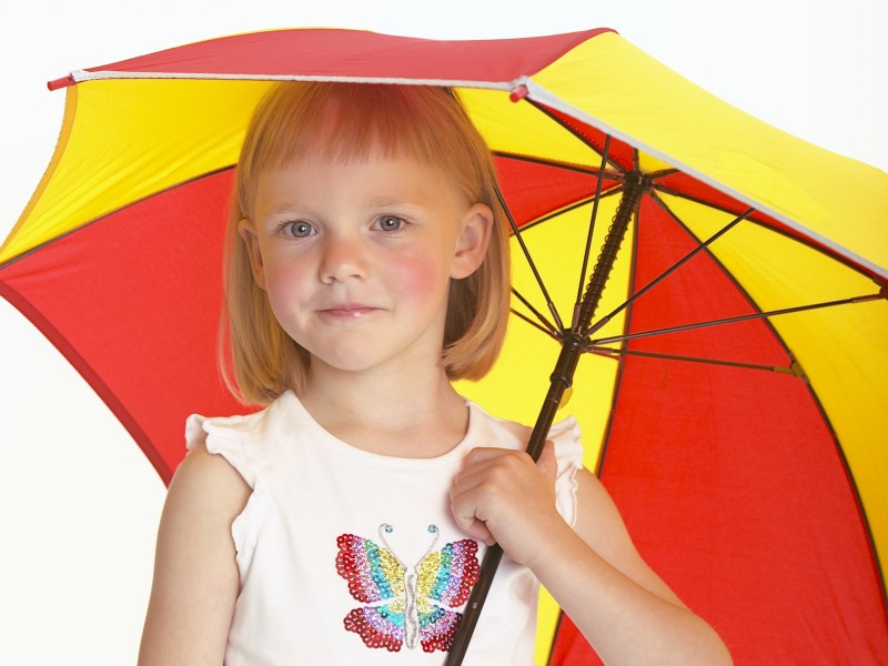 点击大图看下一张：打伞的女孩图片