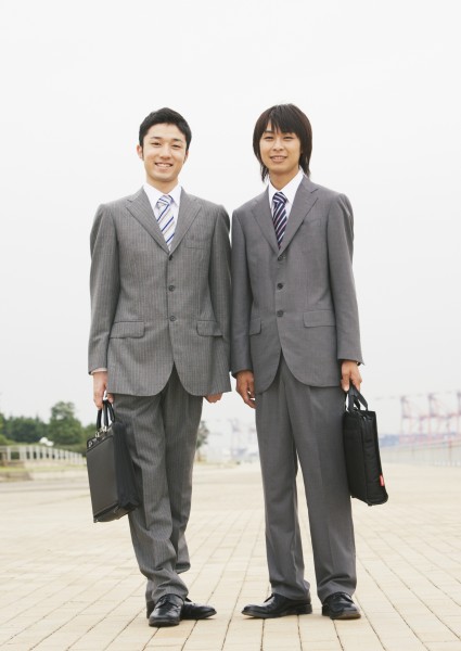 点击大图看下一张:商务白领形象图片