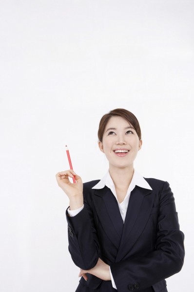 点击大图看下一张：商业女性POSE图片