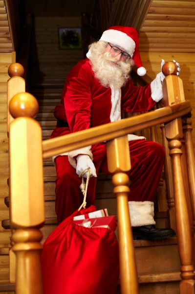 点击大图看下一张：可爱的圣诞老人图片